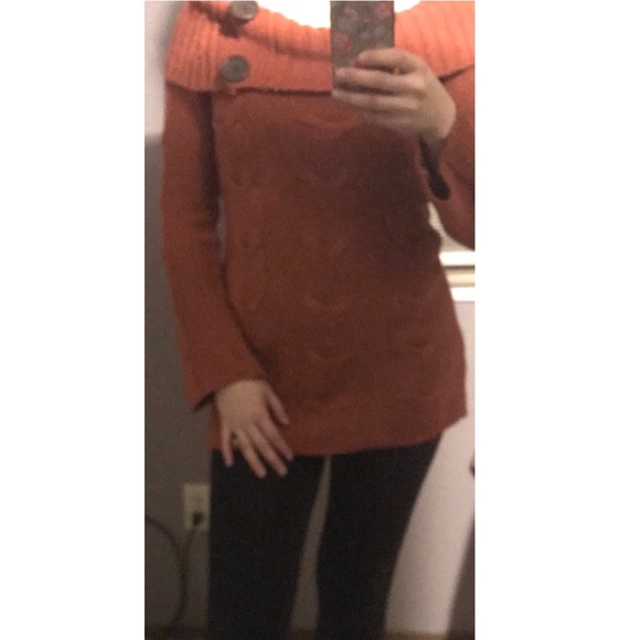 🌵Burnt orange 🍊 sweater dress!🌵🌵 - Picture 4 of 5